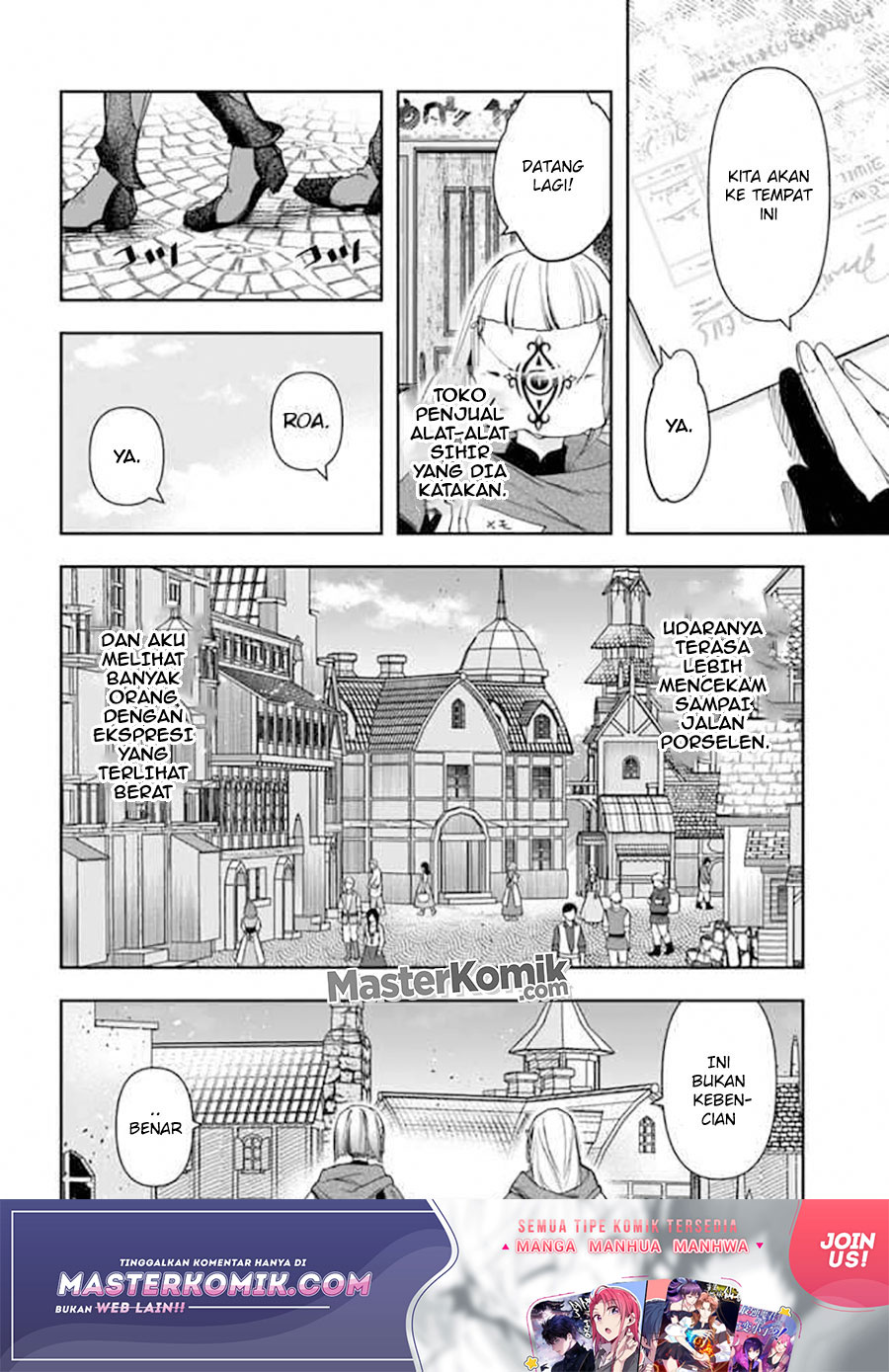 Halaman 7 dari Henkyou no Renkinjutsushi: Imasara Yosan Zero no Shokuba ni Modoru Toka Mou Muri Chapter 8.2
