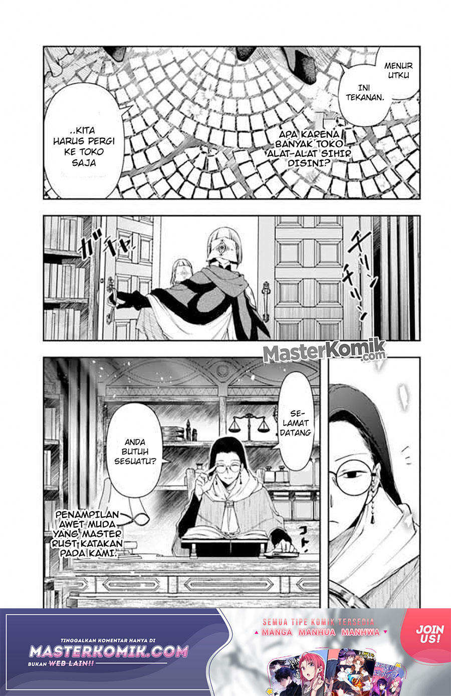 Halaman 8 dari Henkyou no Renkinjutsushi: Imasara Yosan Zero no Shokuba ni Modoru Toka Mou Muri Chapter 8.2