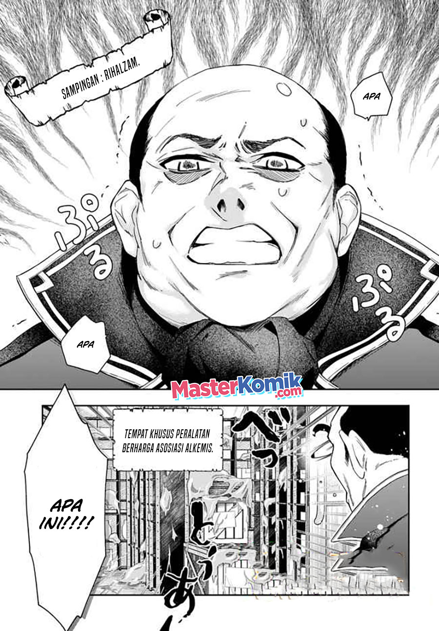 Halaman 2 dari Henkyou no Renkinjutsushi: Imasara Yosan Zero no Shokuba ni Modoru Toka Mou Muri Chapter 9.1