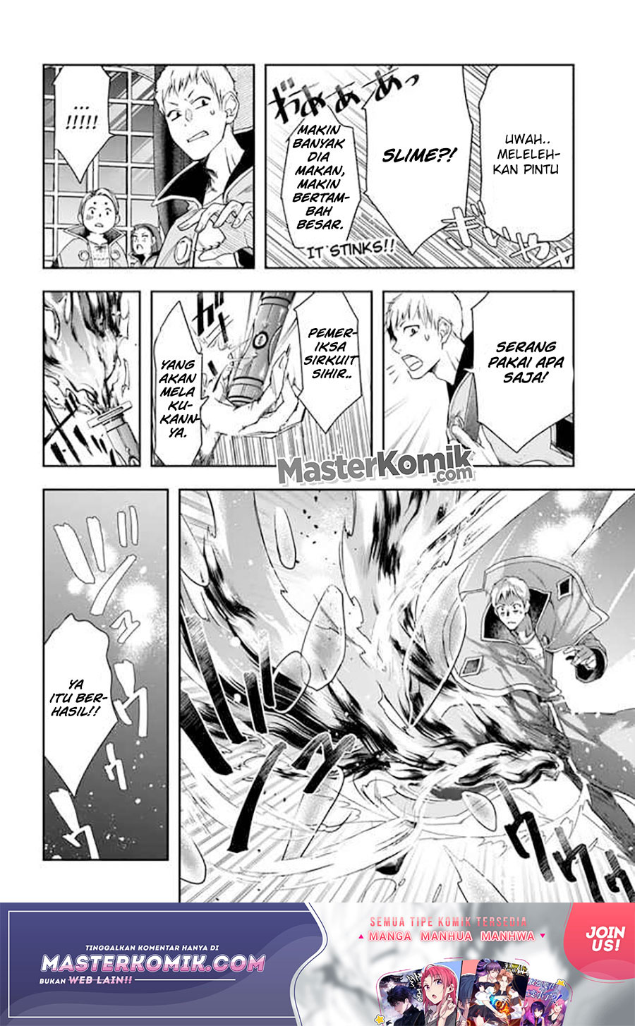 Halaman 21 dari Henkyou no Renkinjutsushi: Imasara Yosan Zero no Shokuba ni Modoru Toka Mou Muri Chapter 9.1