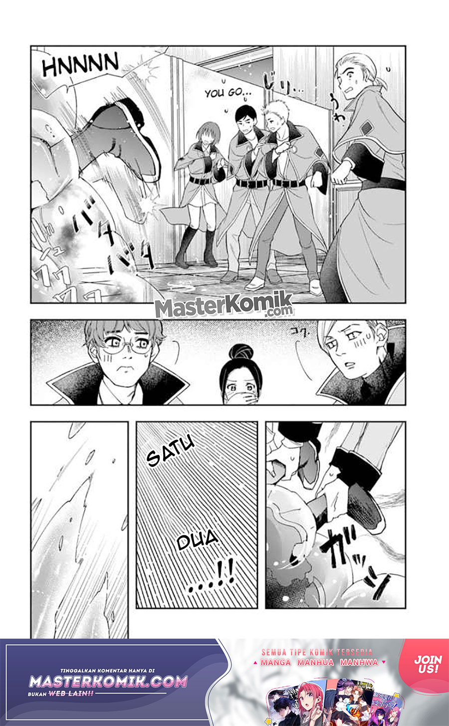 Halaman 23 dari Henkyou no Renkinjutsushi: Imasara Yosan Zero no Shokuba ni Modoru Toka Mou Muri Chapter 9.1