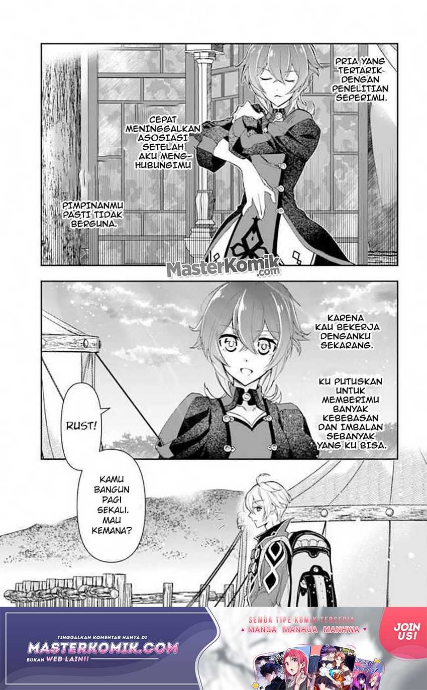 Halaman 7 dari Henkyou no Renkinjutsushi: Imasara Yosan Zero no Shokuba ni Modoru Toka Mou Muri Chapter 9.2