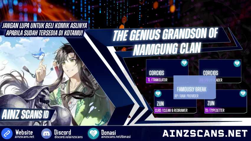 Halaman 1 dari The Genius Grandson of House Namgung Chapter 7
