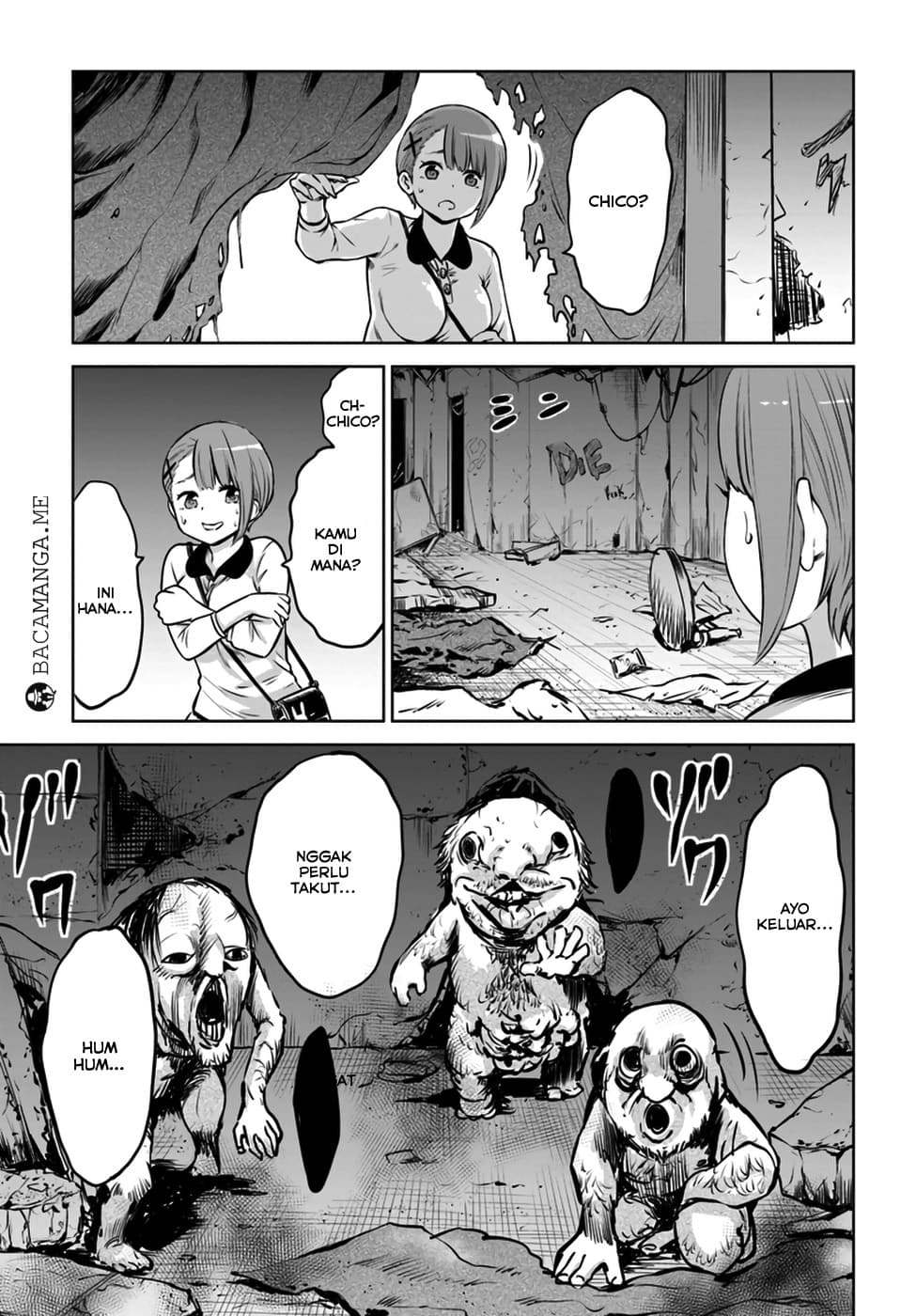 Halaman 10 dari The Girl Who See It Chapter 10