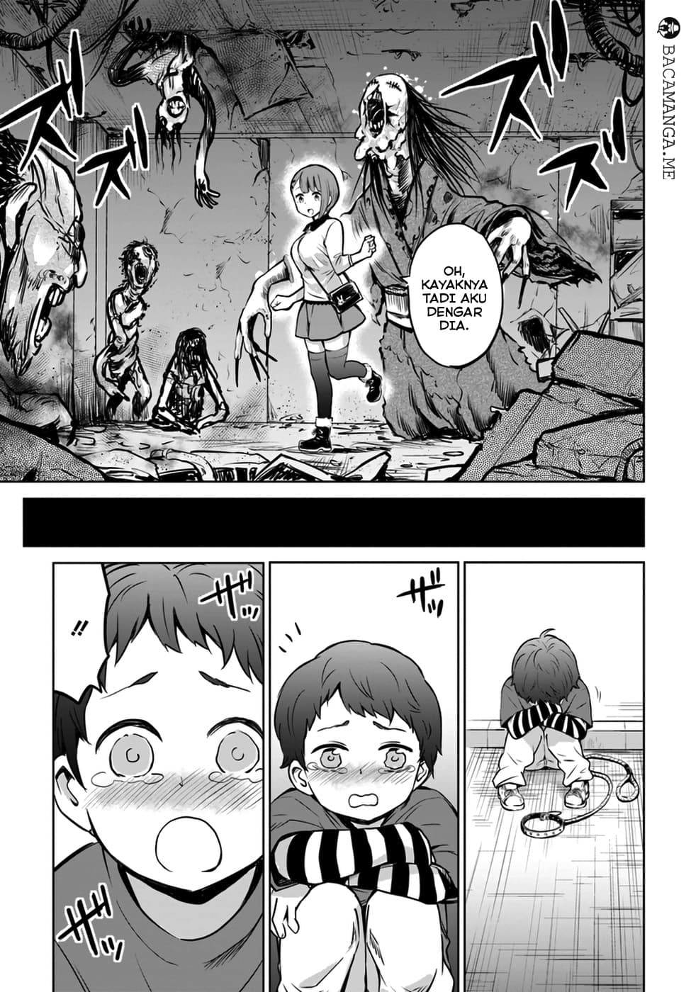 Halaman 12 dari The Girl Who See It Chapter 10