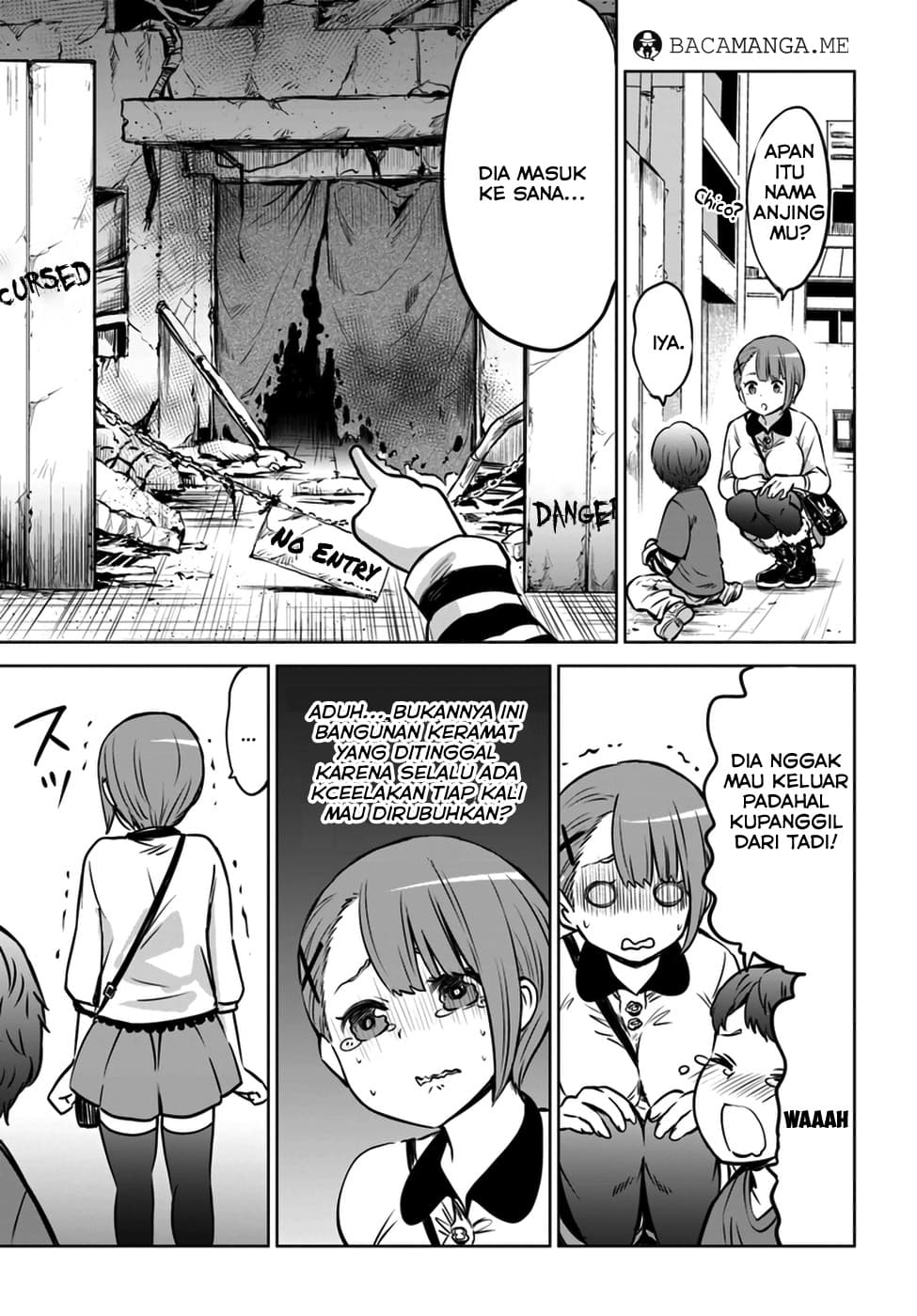Halaman 8 dari The Girl Who See It Chapter 10