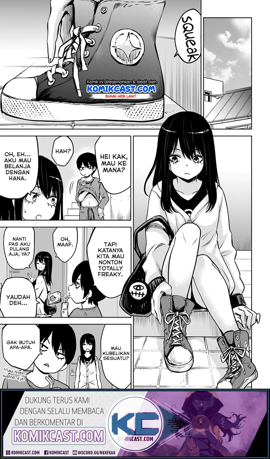 Halaman 14 dari The Girl Who See It Chapter 26