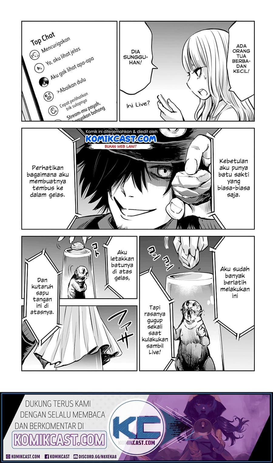 Halaman 8 dari The Girl Who See It Chapter 26