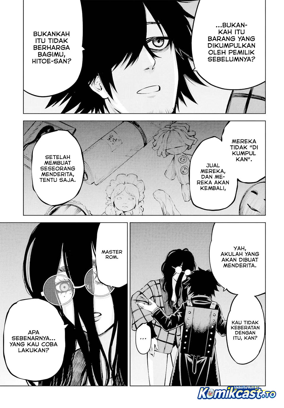 Halaman 10 dari The Girl Who See It Chapter 71