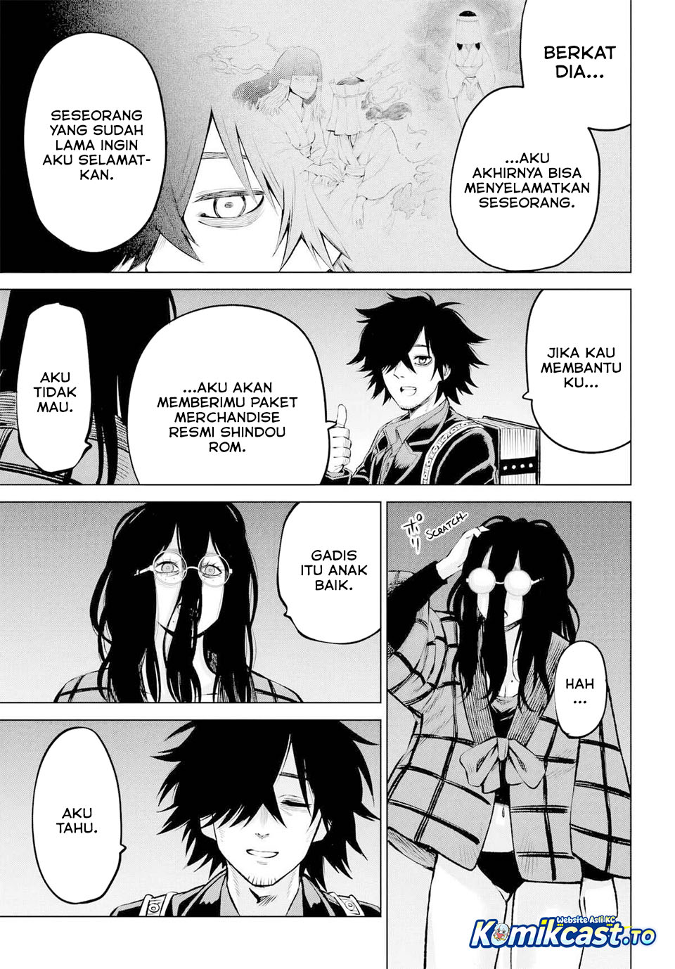 Halaman 12 dari The Girl Who See It Chapter 71