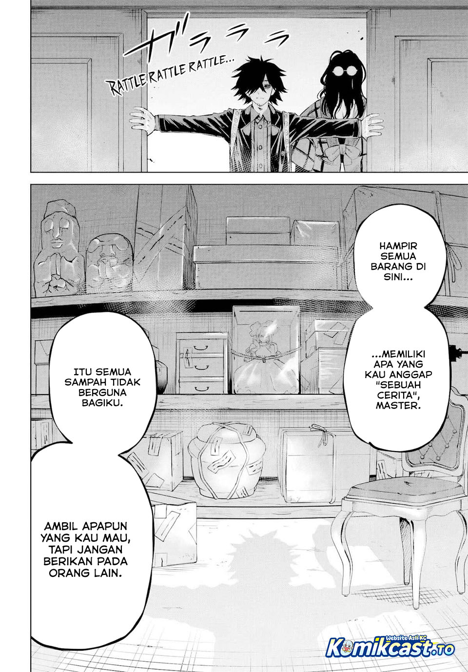Halaman 13 dari The Girl Who See It Chapter 71