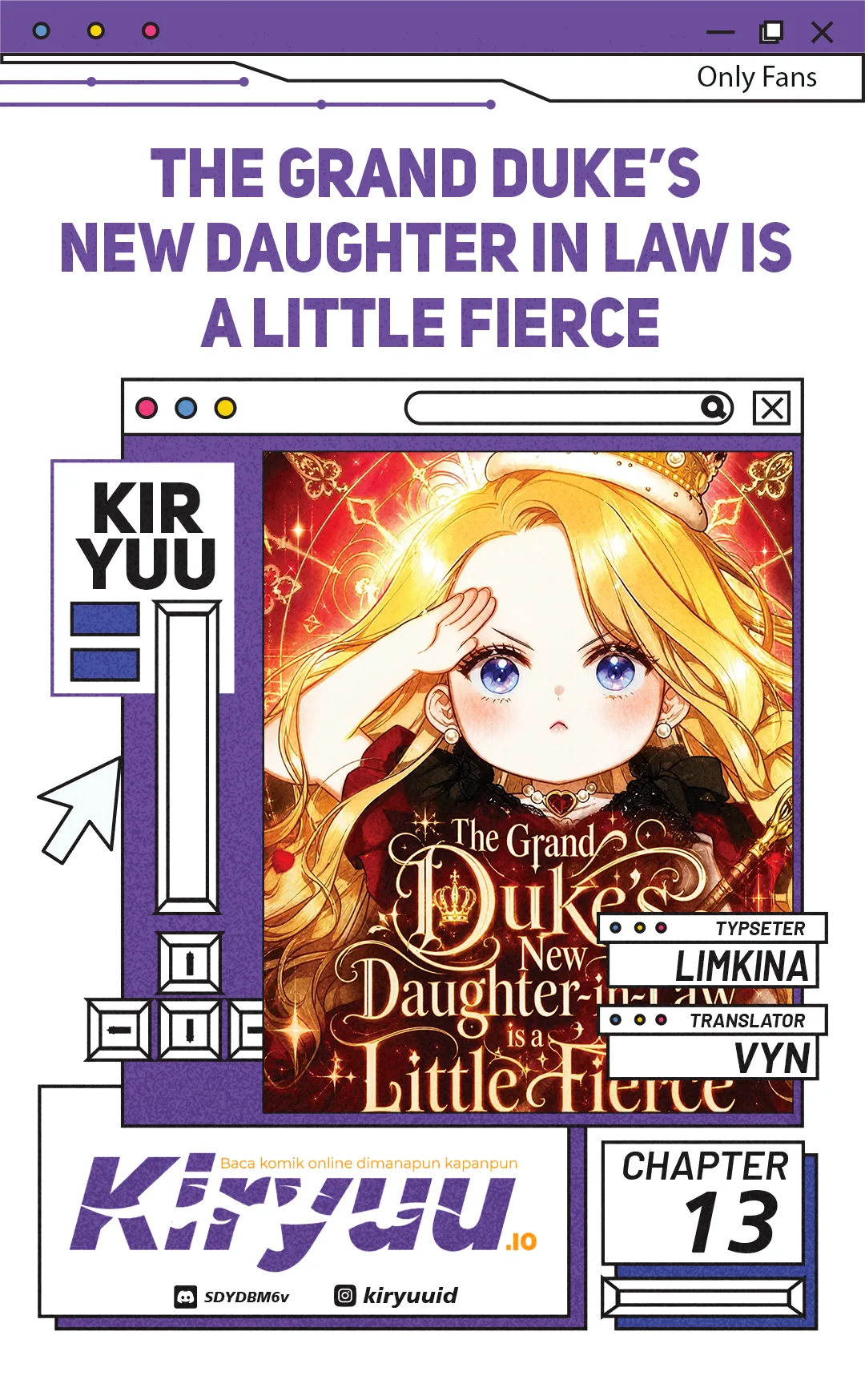 Halaman 1 dari The Grand Duke's New Daughter-In-Law Is a Little Fierce Chapter 13