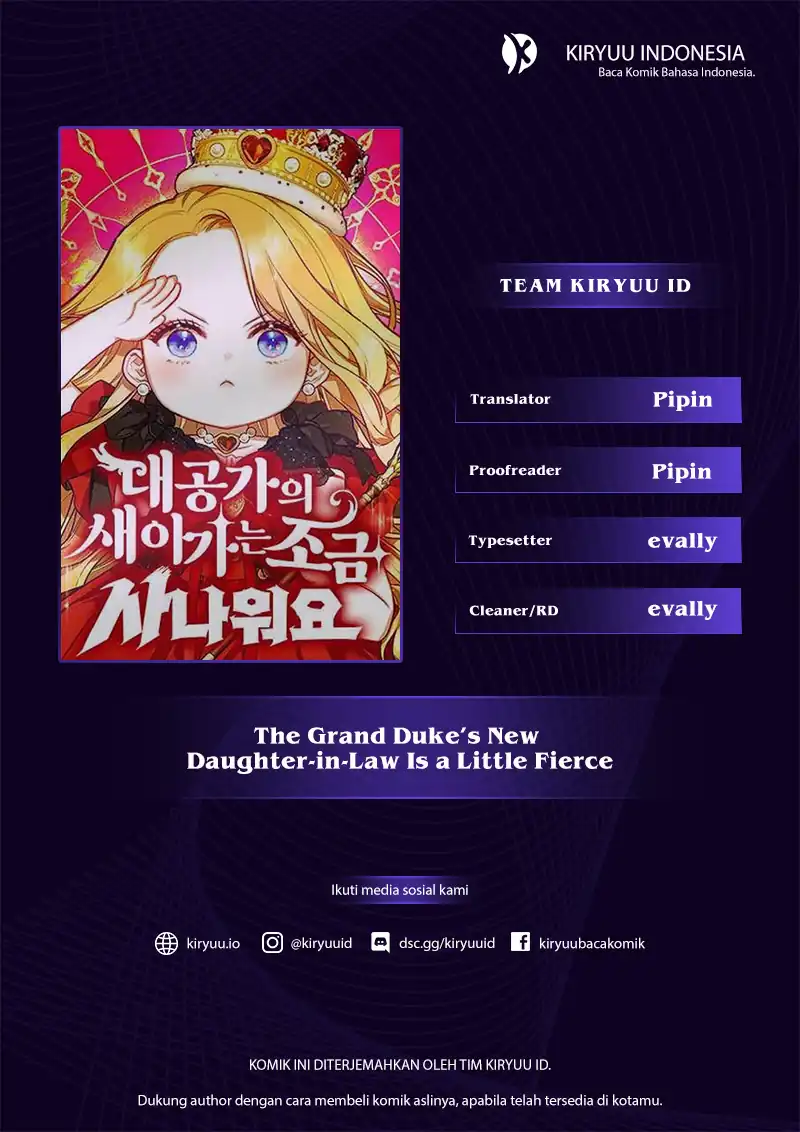 Halaman 1 dari The Grand Duke's New Daughter-In-Law Is a Little Fierce Chapter 2