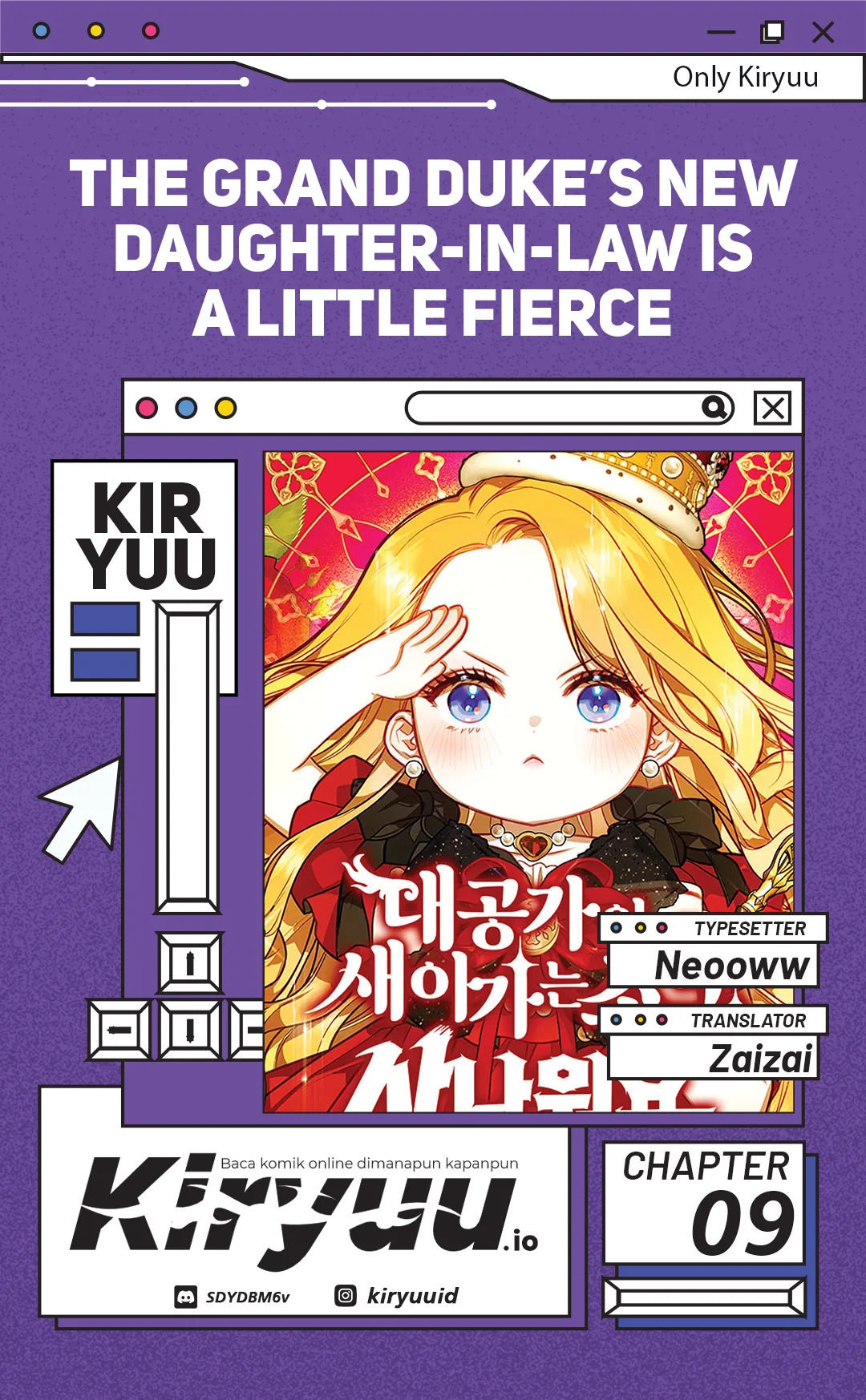 Halaman 1 dari The Grand Duke's New Daughter-In-Law Is a Little Fierce Chapter 9