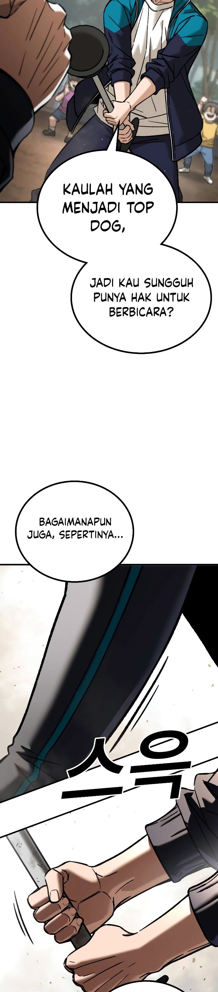 Halaman 63 dari The Hero Is Beating Up the Bullies Chapter 9