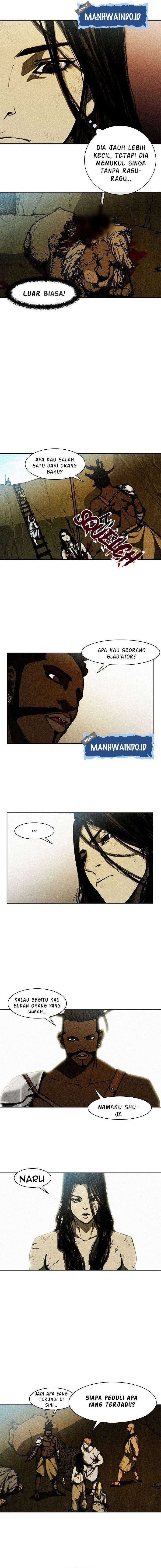 Halaman 11 dari The Long Way of the Warrior Chapter 10