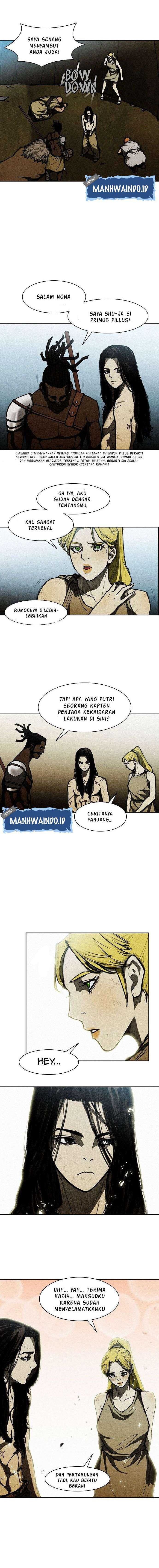 Halaman 13 dari The Long Way of the Warrior Chapter 10