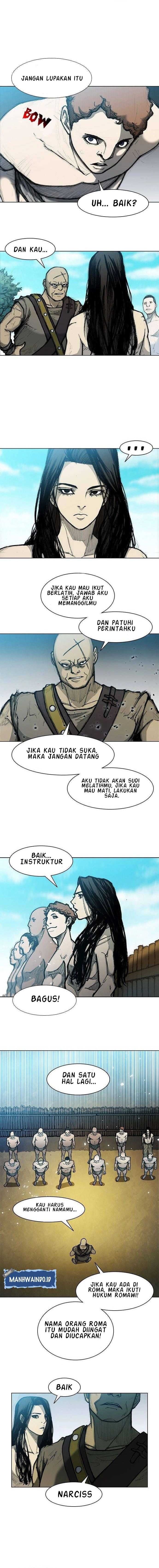 Halaman 9 dari The Long Way of the Warrior Chapter 13
