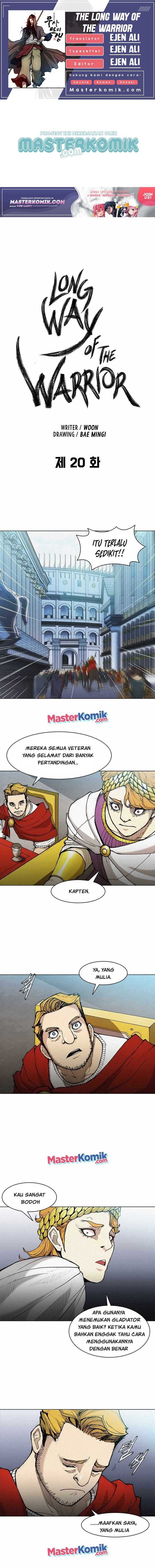 Halaman 1 dari The Long Way of the Warrior Chapter 20