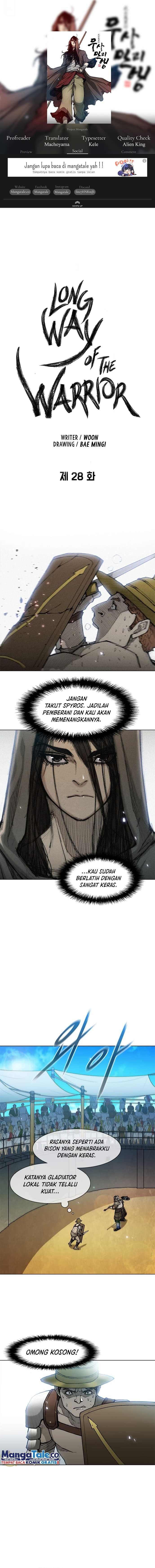 Halaman 1 dari The Long Way of the Warrior Chapter 28