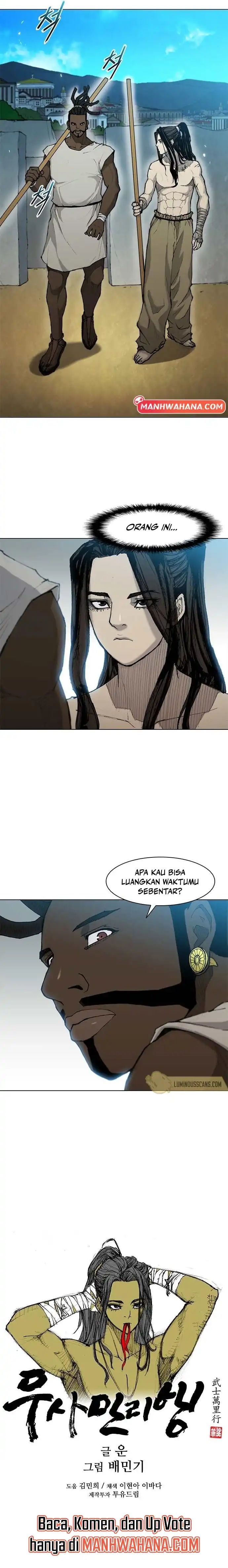 Halaman 12 dari The Long Way of the Warrior Chapter 30