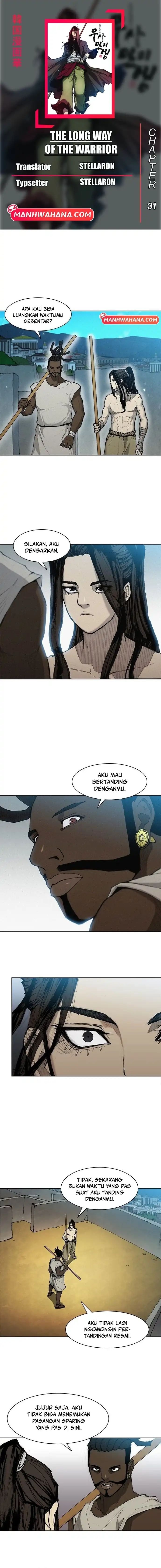 Halaman 1 dari The Long Way of the Warrior Chapter 31