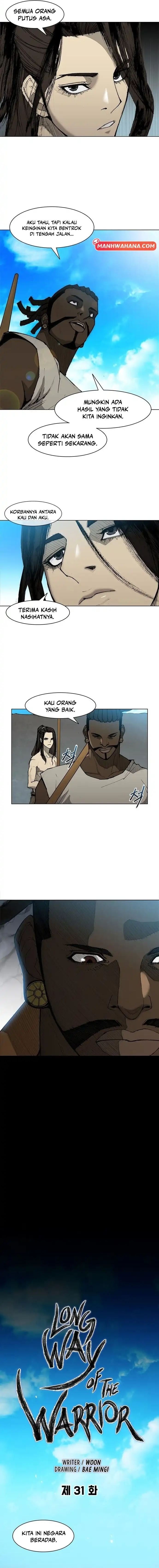 Halaman 9 dari The Long Way of the Warrior Chapter 31