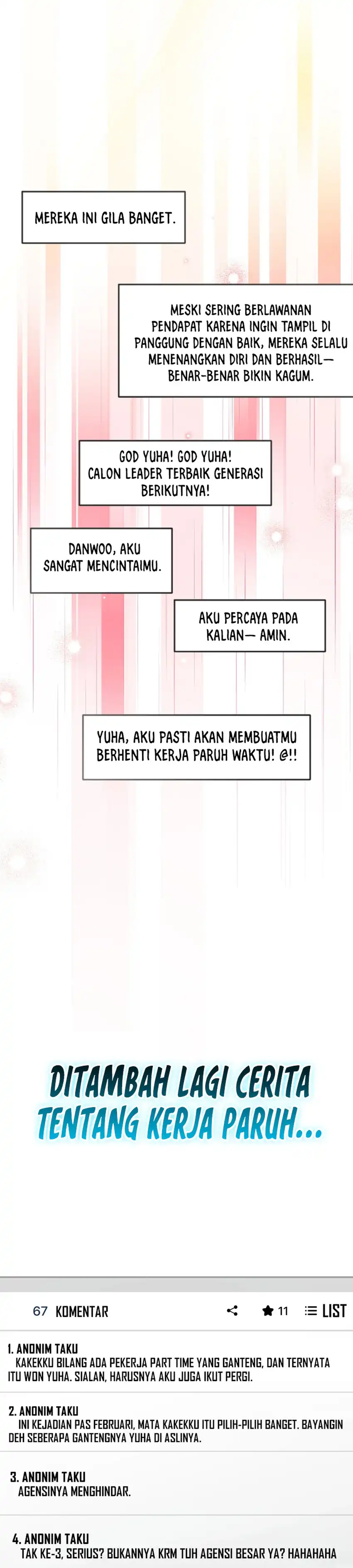 Halaman 11 dari The Lucky Plan of a Second Life Idol Chapter 30