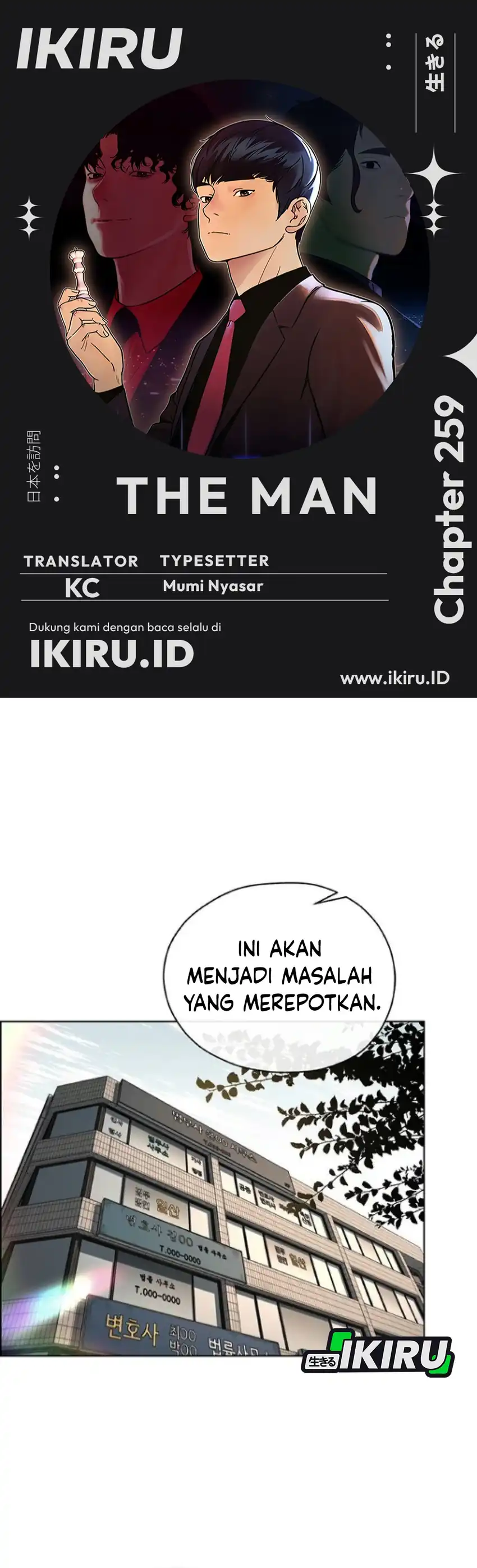 Halaman 1 dari The Man Chapter 259