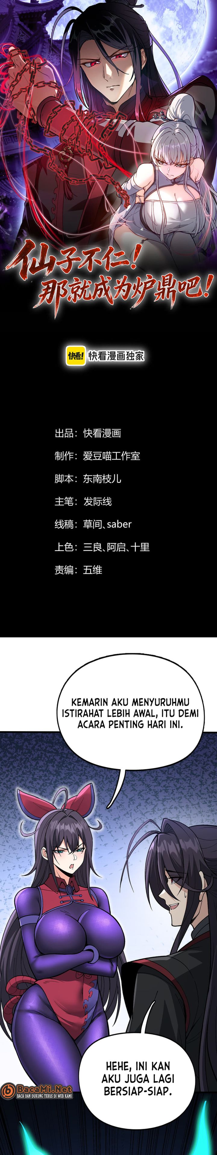 Halaman 1 dari Merciless Fairy Shall Become a Cultivation Vessel Chapter 16