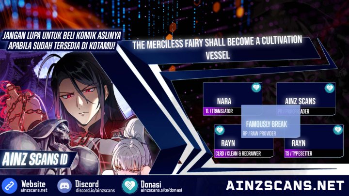 Halaman 1 dari Merciless Fairy Shall Become a Cultivation Vessel Chapter 2
