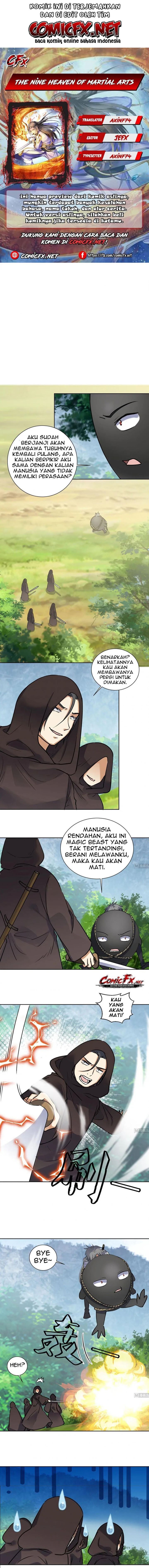 Halaman 1 dari The Nine Heaven of Martial Arts Chapter 149