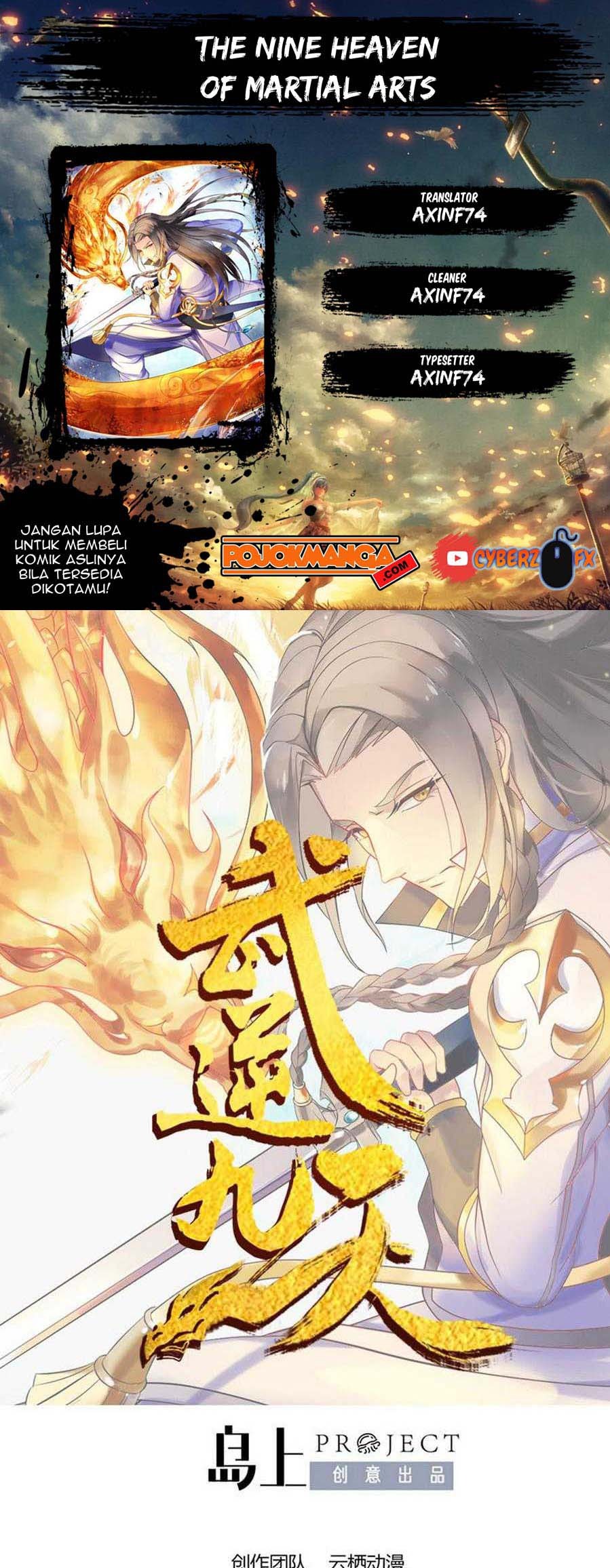 Halaman 1 dari The Nine Heaven of Martial Arts Chapter 4