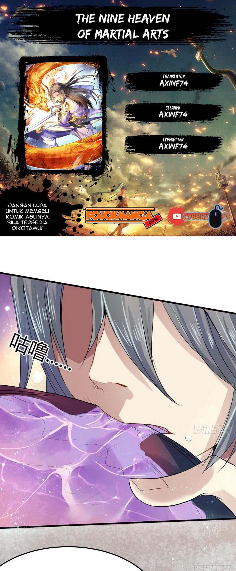Halaman 1 dari The Nine Heaven of Martial Arts Chapter 5
