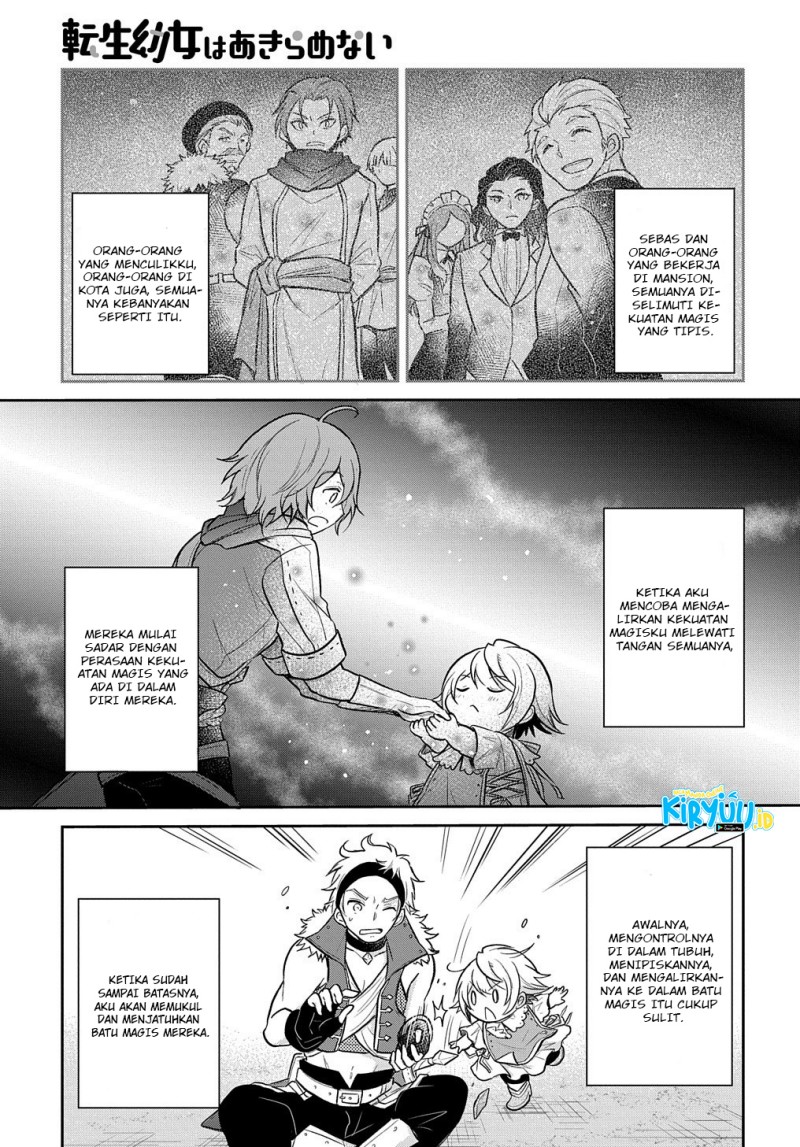 Halaman 22 dari Tensei Youjo wa Akiramenai Chapter 10