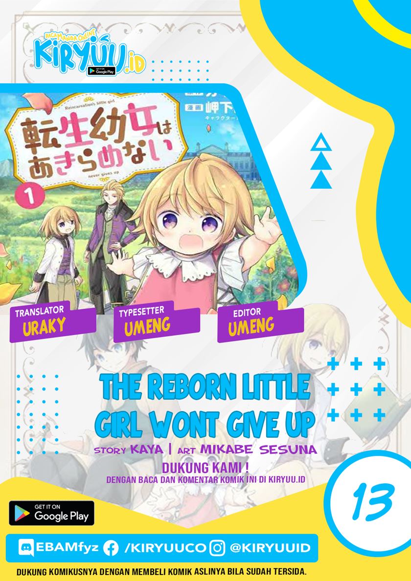 Halaman 1 dari Tensei Youjo wa Akiramenai Chapter 13