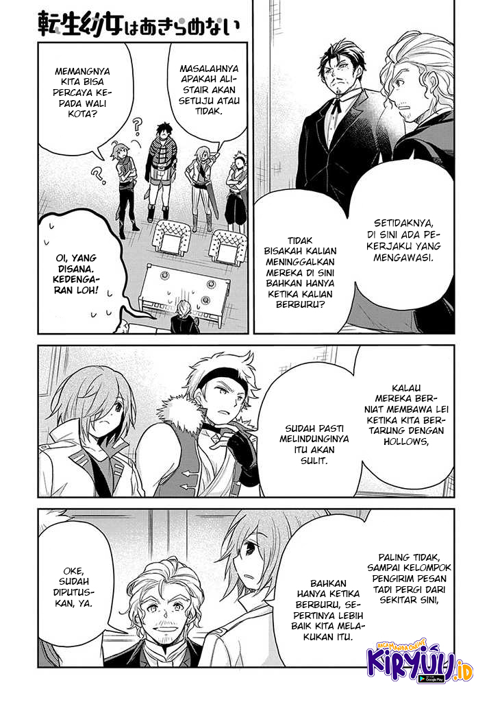 Halaman 16 dari Tensei Youjo wa Akiramenai Chapter 18