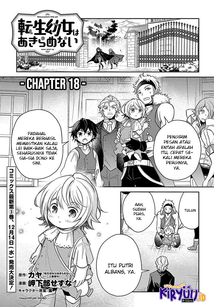Halaman 2 dari Tensei Youjo wa Akiramenai Chapter 18