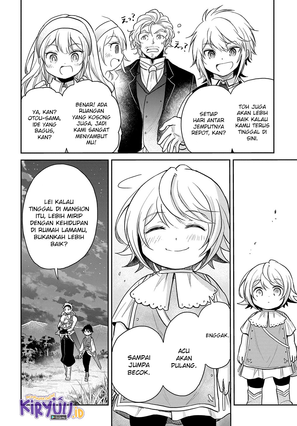 Halaman 11 dari Tensei Youjo wa Akiramenai Chapter 19
