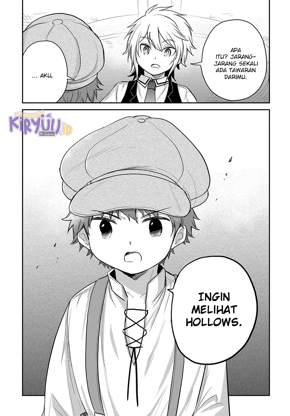 Halaman 22 dari Tensei Youjo wa Akiramenai Chapter 19