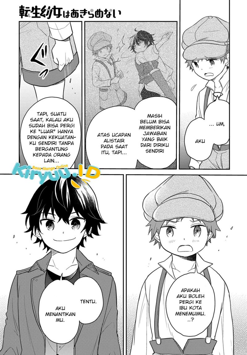 Halaman 17 dari Tensei Youjo wa Akiramenai Chapter 28