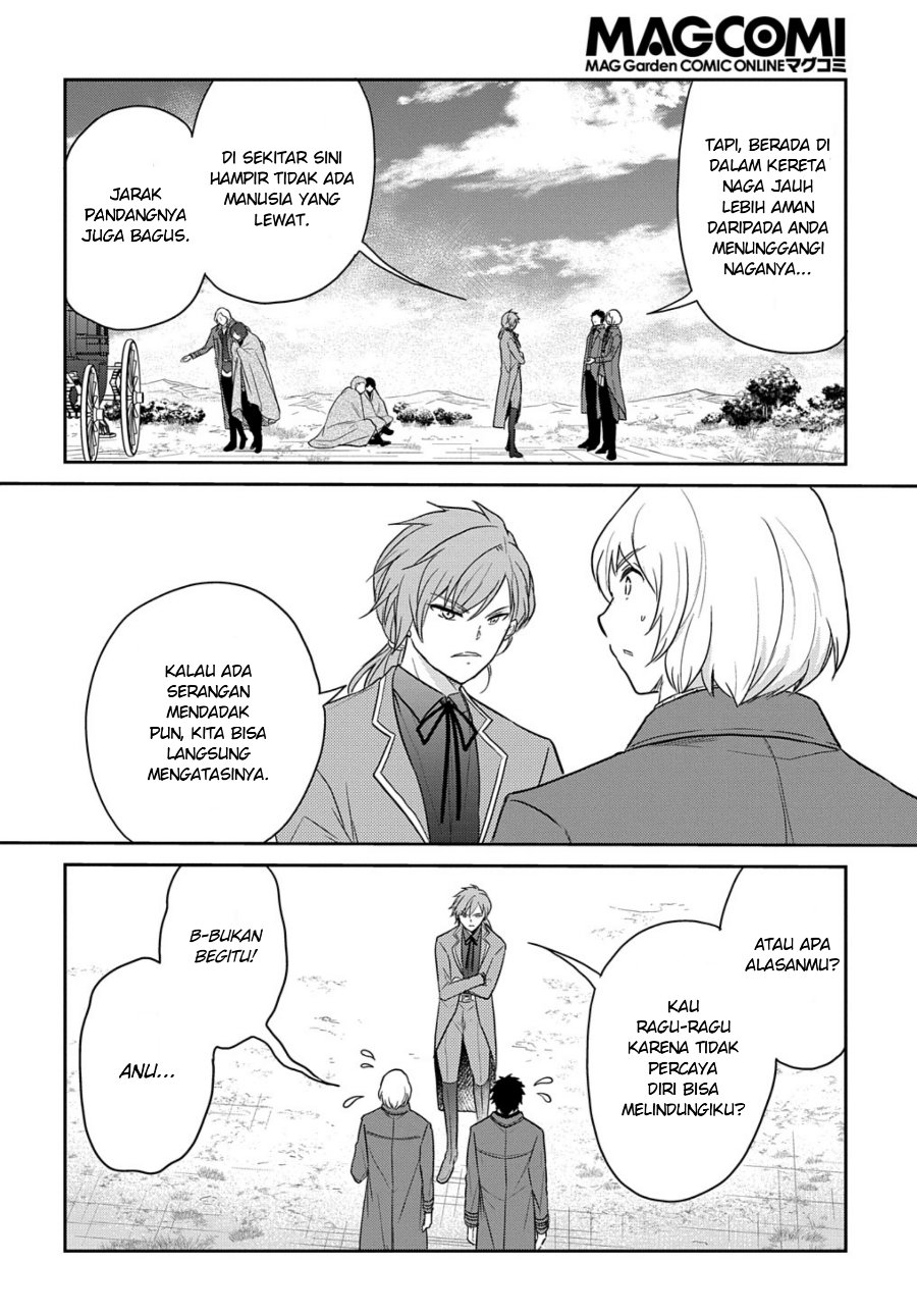 Halaman 14 dari Tensei Youjo wa Akiramenai Chapter 32