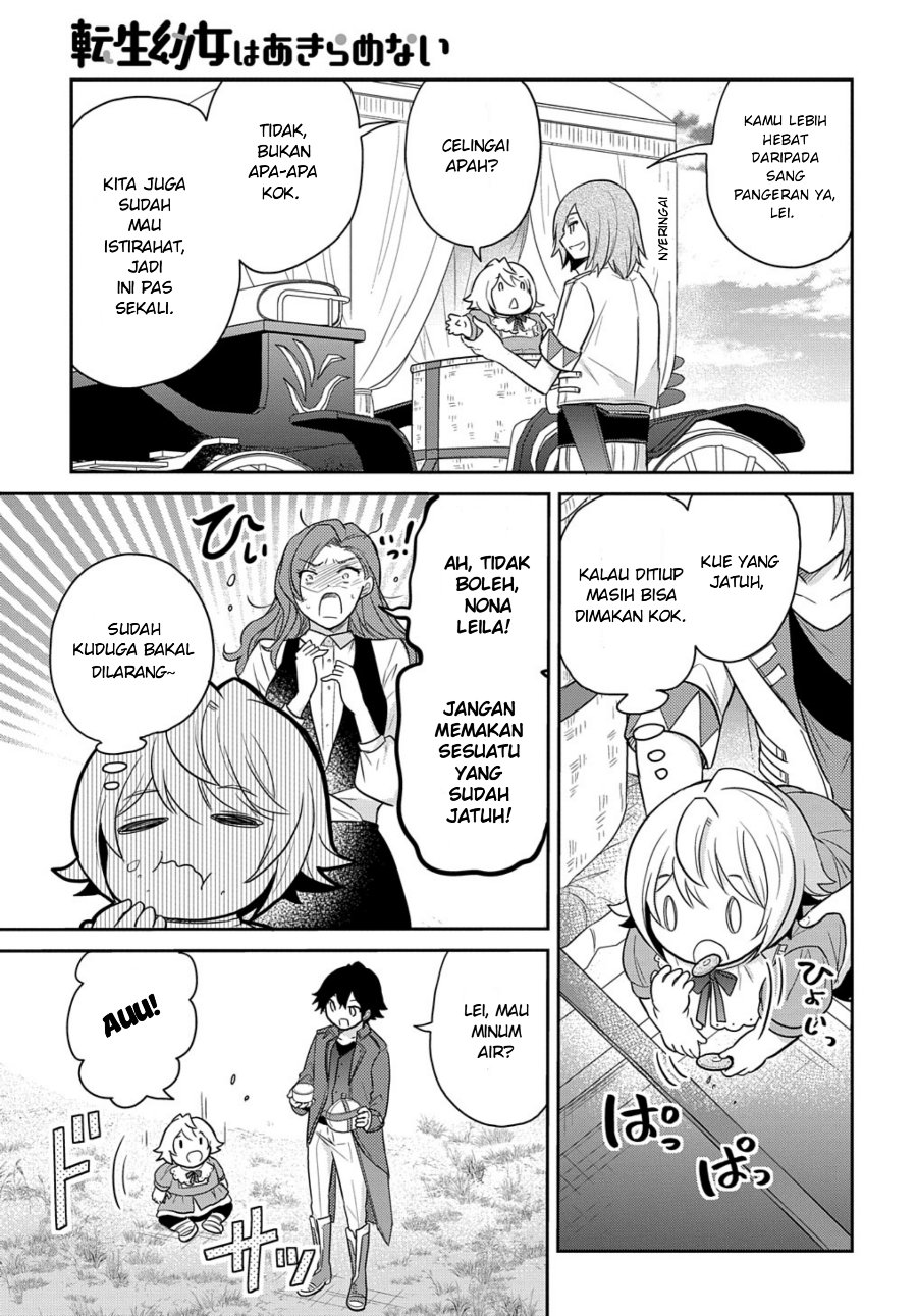 Halaman 9 dari Tensei Youjo wa Akiramenai Chapter 32