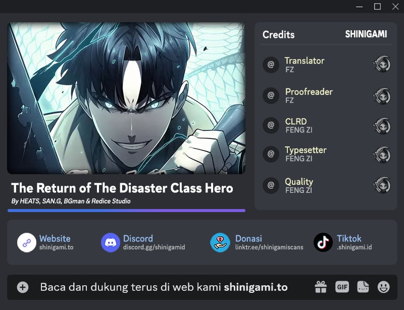 Halaman 1 dari The Return of the Disaster-Class Hero Chapter 189