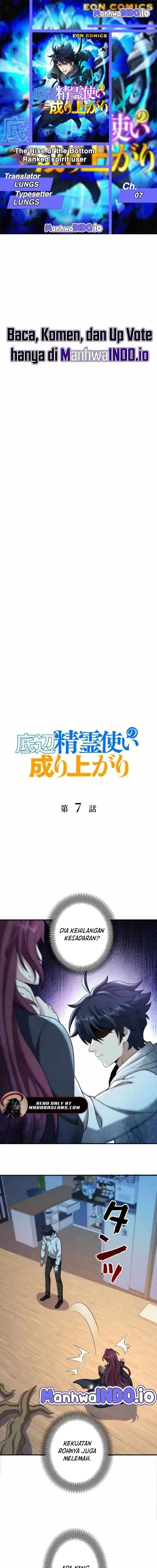 Halaman 1 dari The Rise of the Bottom-Ranked Spirit User Chapter 7