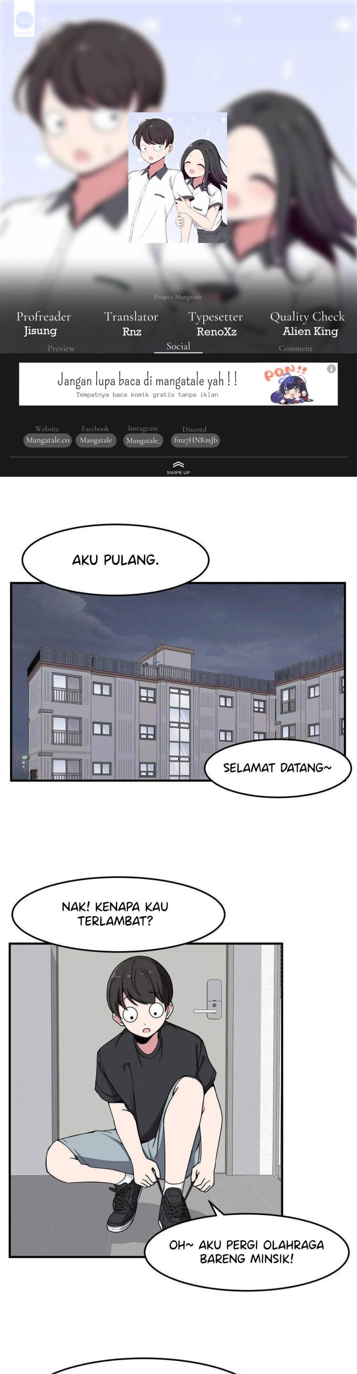 Halaman 1 dari The Secret of the Partner Next to You Chapter 13