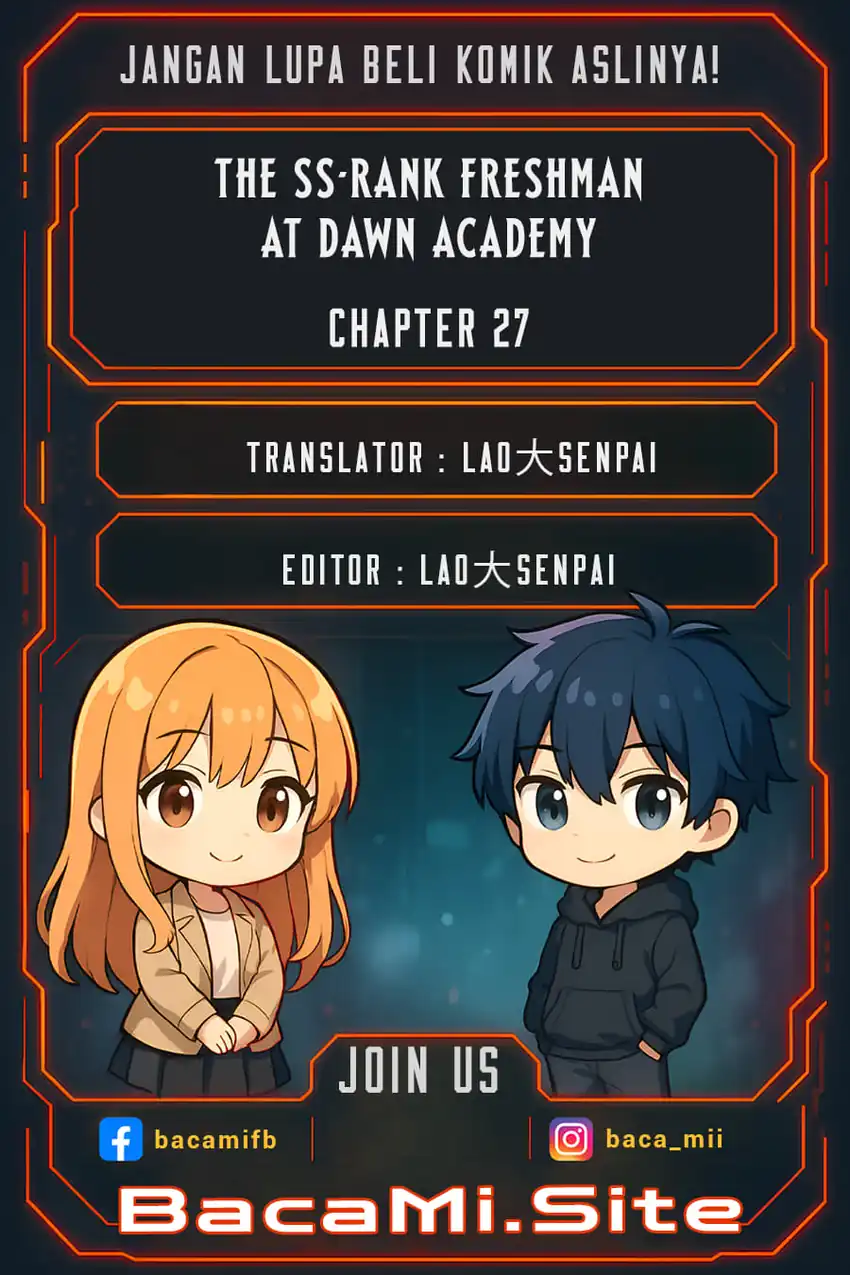 The SS-Class Freshman of the Magic Academy Chapter 27 – halaman 1