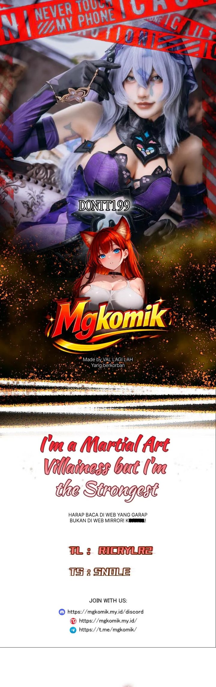 Halaman 1 dari Master Villainess the Invincible! Chapter 115