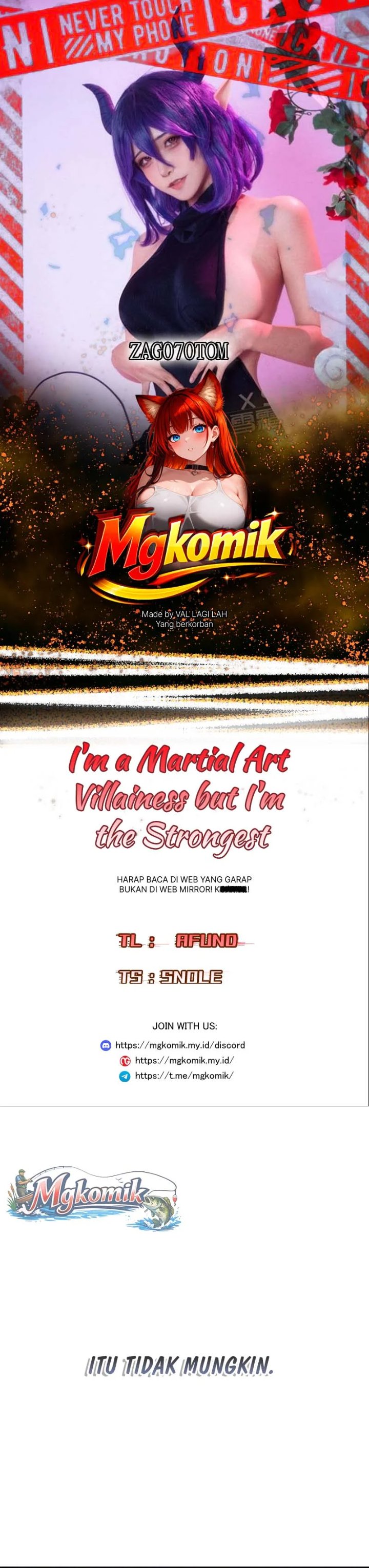 Halaman 1 dari Master Villainess the Invincible! Chapter 122