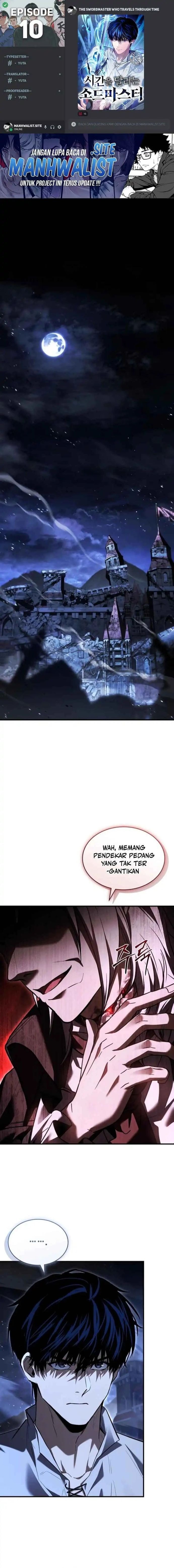 Halaman 1 dari The Swordmaster Who Travels Through Time Chapter 10